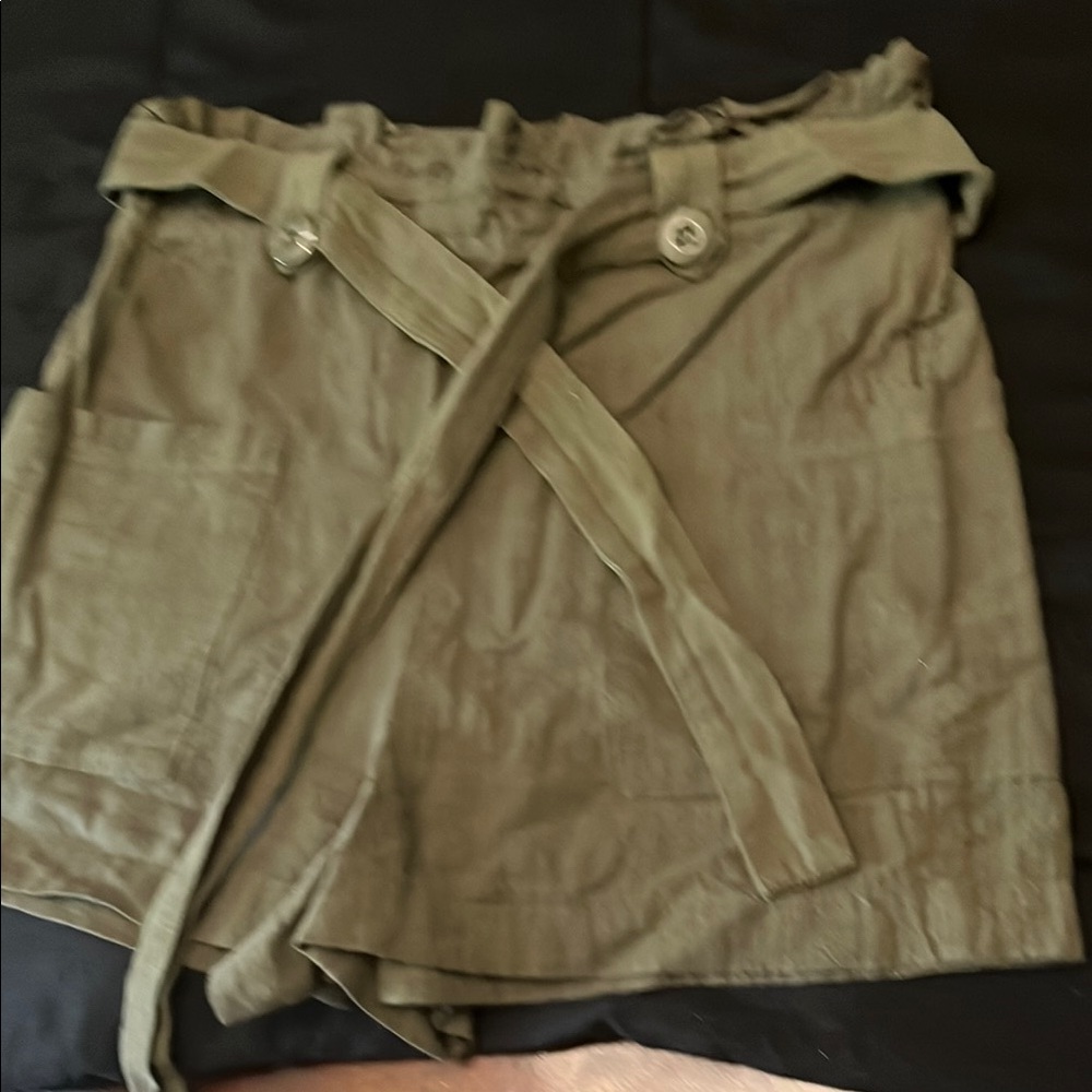 New Look Olive Green Women's Shorts